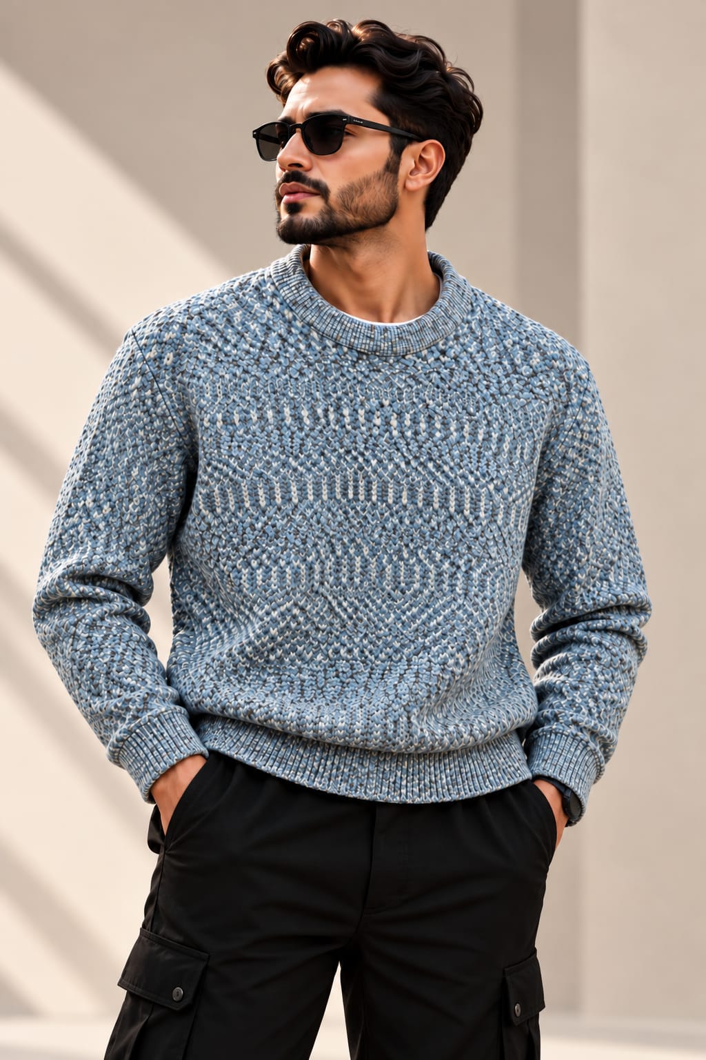 Blue Sweater